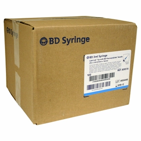BD Luer-Lock (LL) Syringe with Needle Combo, 3cc with 25ga x 5/8", Box of 100 soft chew treat,chewy dog snacks,tender bites for dogs