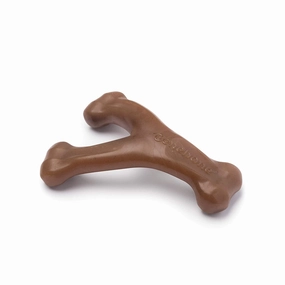 Benebone Wishbone Dog Chew Toy  Peanut Butter durable dog toy,rope chew toy,interactive dog toy