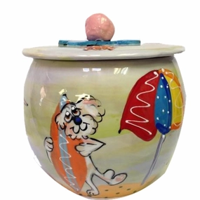 Bichon Frise 10 Dog Treat Jar pet apparel,dog hoodie,fashionable pet wear