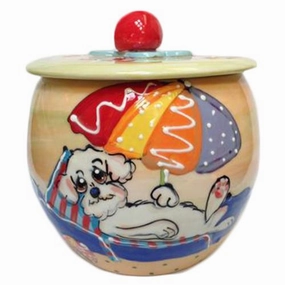 Bichon Frise 8 Dog Treat Jar pet apparel,dog hoodie,fashionable pet wear
