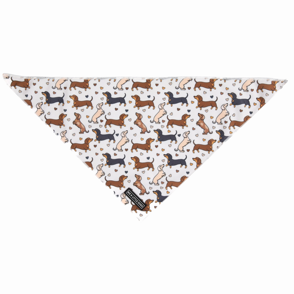 Big & Little Dogs Dashie Lovers Bandana english tack set,horse saddle gear,equestrian supplies