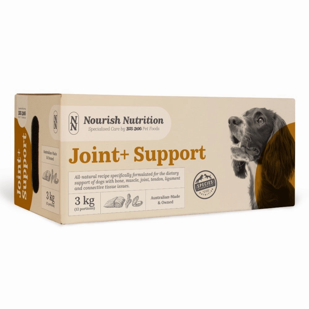 Big Dog Barf Nourish Nutrition Joint  Support Frozen Raw Dog Food 3kg raw pet food,frozen meat dog,raw feeding dog