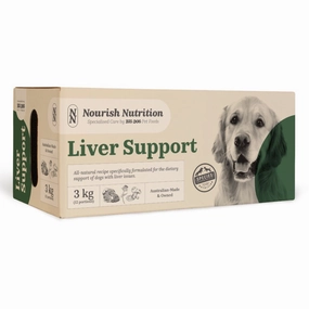 Big Dog Barf Nourish Nutrition Liver Support Frozen Raw Dog Food 3kg raw pet food,frozen meat dog,raw feeding dog