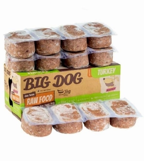 Big Dog Barf Turkey Frozen Raw Dog Food 3kg raw pet food,frozen meat dog,raw feeding dog