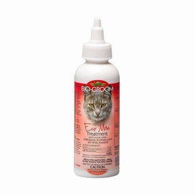 Bio-Groom Ear Mite Treatment with Aloe Vera for Dogs, Puppies, Cats, Kittens, Rabbits 4oz food toppers for dogs,dog gravy,dog flavor boost