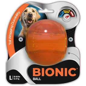 Bionic - Super Ball Dog Toy (Large) squeaky dog toy,plush dog toy,soft chew toy