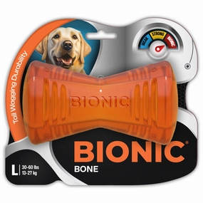 Bionic - Super Bone Dog Toy (Large) squeaky dog toy,plush dog toy,soft chew toy