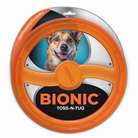 Bionic - Toss n Tugg Dog Toy squeaky dog toy,plush dog toy,soft chew toy