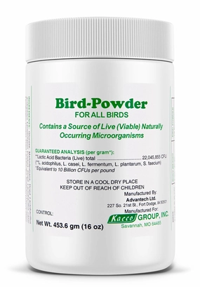 Bird-Powder (Probiotic) for All Birds, 16 oz soft chew treat,chewy dog snacks,tender bites for dogs