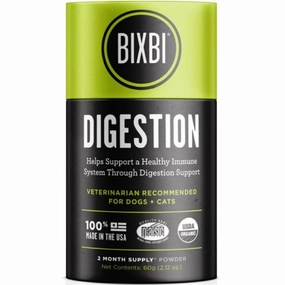 Bixbi Digestion Organic Mushroom Supplements For Cats & Dogs 60g digestive care dog food,urinary care cat food,sensitive stomach pet food