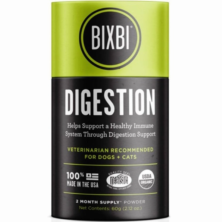 Bixbi Digestion Organic Mushroom Supplements For Cats & Dogs 60g digestive care dog food,urinary care cat food,sensitive stomach pet food