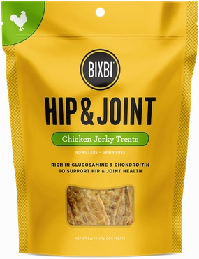 Bixbi Jerky Dog Treats Hip & Joint Chicken stainless steel bowl,metal pet feeder,steel water dish