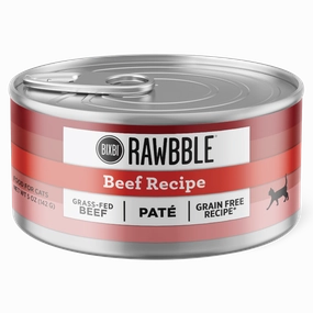 Bixbi RAWBBLE Wet Cat Food Pts Beef Recipe grain free wet cat food,senior cat wet food,cat pt