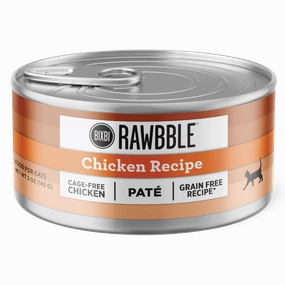 Bixbi RAWBBLE Wet Cat Food Pts Chicken Recipe grain free wet cat food,senior cat wet food,cat pt