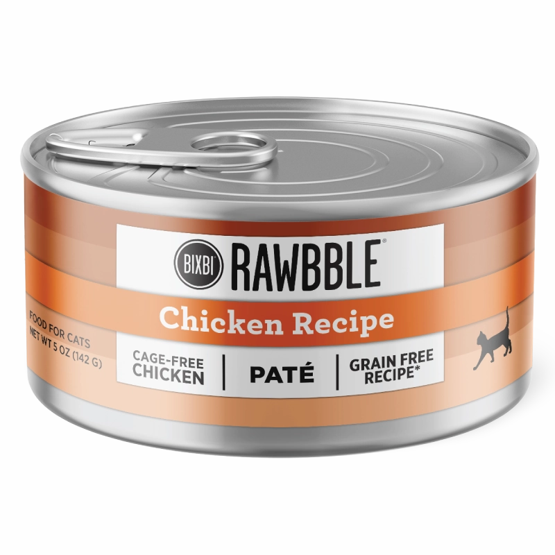 Bixbi RAWBBLE Wet Cat Food Pts Chicken Recipe grain free wet cat food,senior cat wet food,cat pt