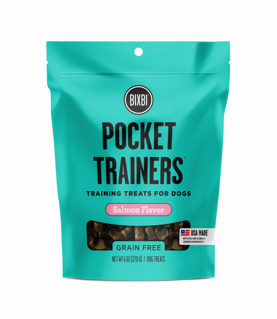 Bixbi Soft Dog Treats Pocket Trainers Salmon Flavor 6oz Bag barn supply,horse stable organizer,poultry waterer