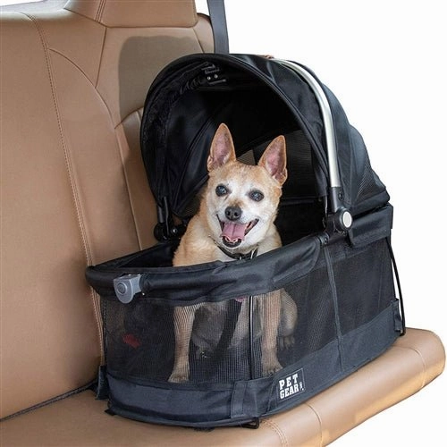Black View 360 Pet Carrier & Car Seat treat storage jar,dog treat container,pet snack jar