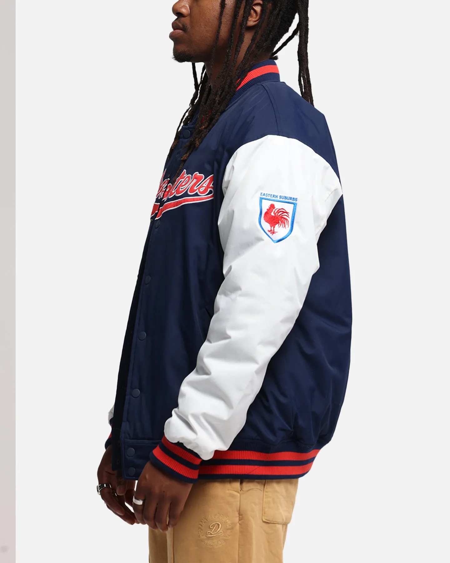 Bleacher Athletic Sydney Roosters NRL 1908 Baseball Varsity Jacket Official Team Colour
