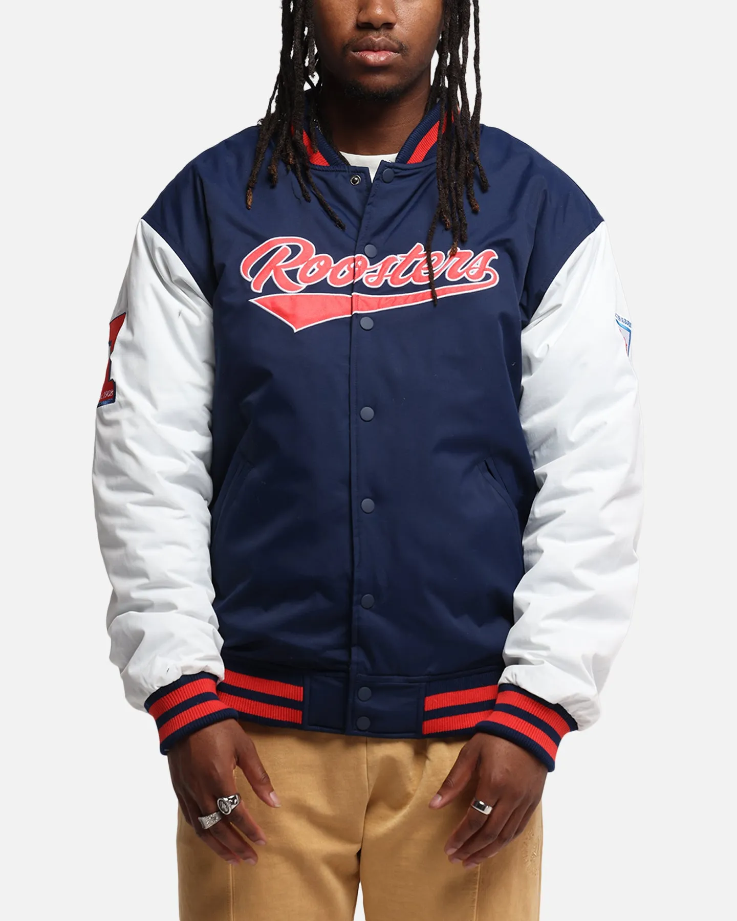 Bleacher Athletic Sydney Roosters NRL 1908 Baseball Varsity Jacket Official Team Colour