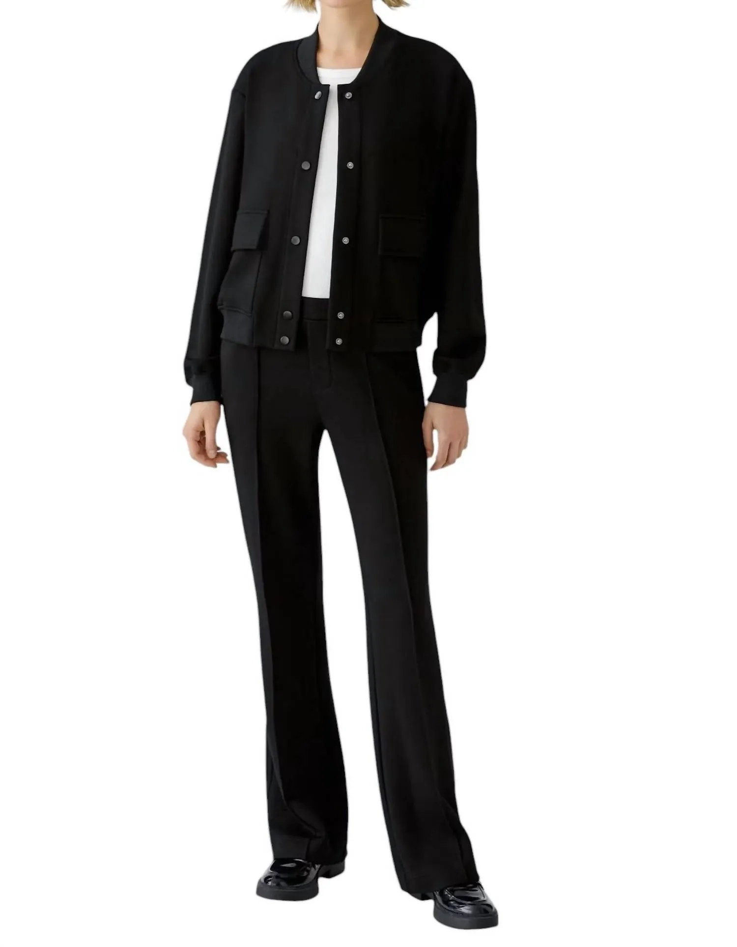 Blouson Jacket In Black