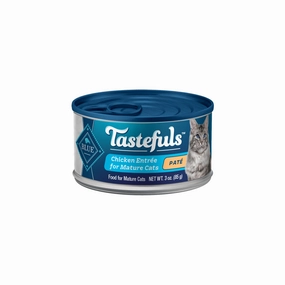 Blue Buffalo Tastefuls Chicken Pate Entree for Mature Cats Wet Cat Food cat toys and food,complete cat care,all in one cat kit