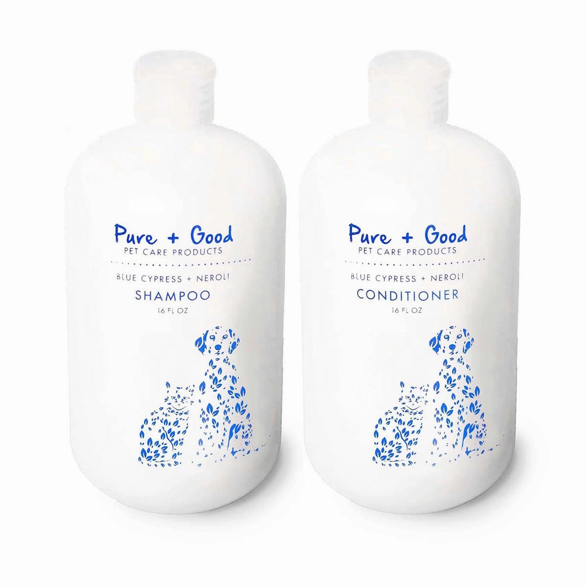 Blue Cypress   Neroli Dog Shampoo/Conditioner Set dog brush,grooming comb,pet trimming kit