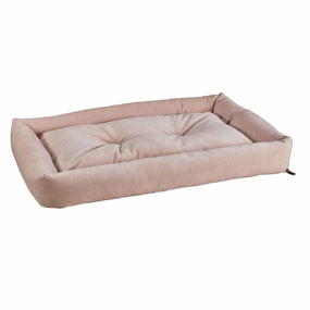 Blush Microvelvet Tango Multi Dog Bed crate mat,memory foam pad,dog bed cushion
