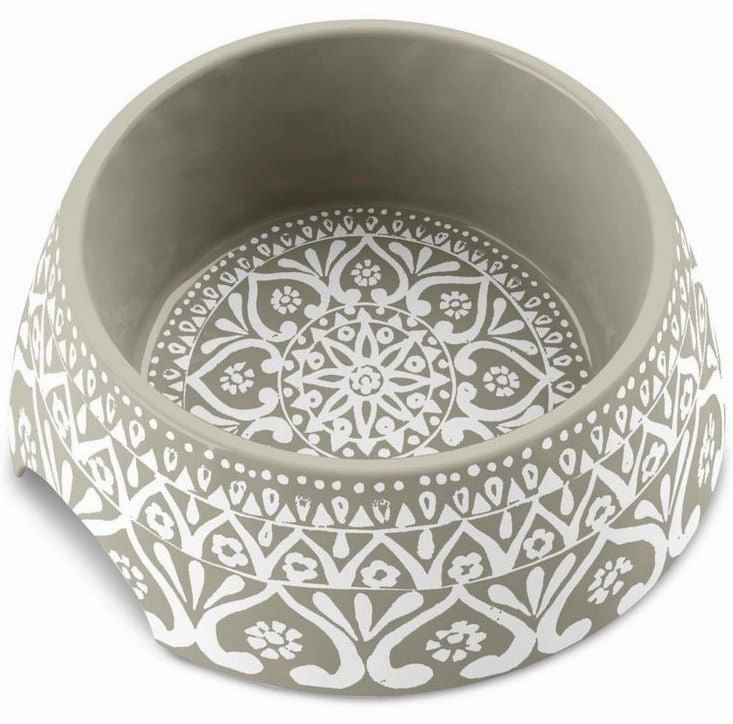 Boho Medallion Pet Bowl cat food bowl,cat feeder,elevated cat dish