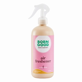 Born Good Plant Based Biodegradable and Non Toxic Air freshener Spray for Home and Office cat odor eliminator,cat cleaner spray,cat deodorizer