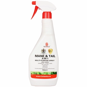 Botanica Mane & Tail 6-in-1 Multipurpose Spray For Cats & Dogs 750ml small pet habitat,pet cage accessories,small animal home
