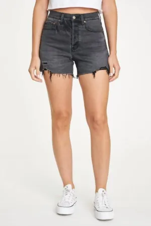 Bottom Line High Rise Vintage Short In Ashes