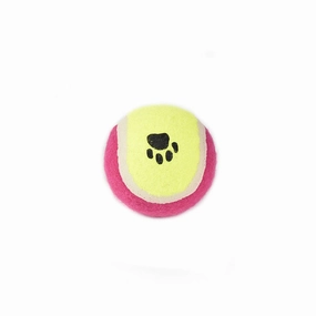 BPS tennis balls for dogs - 2 pack - yellow/red durable dog toy,rope chew toy,interactive dog toy
