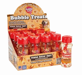 Bubble Lick Bubble Treats for Dogs - Peanut Butter Flavor stainless steel bowl,metal pet feeder,steel water dish