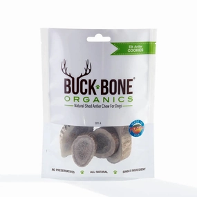 Buck Bone Organics Elk Antler Cookies poultry chews,horse chew toys,bird packaged treats