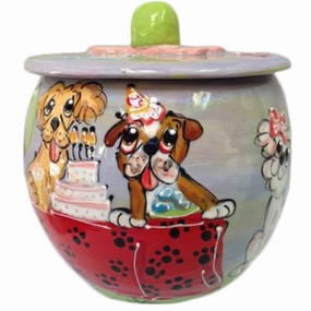 Bulldog 1 Dog Treat Jar pet apparel,dog hoodie,fashionable pet wear