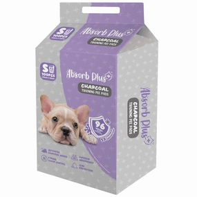 BUNDLE DEAL: Absorb Plus Charcoal Pet Sheets Pee Pad dog shampoo,pet wipes,dog cleaning spray