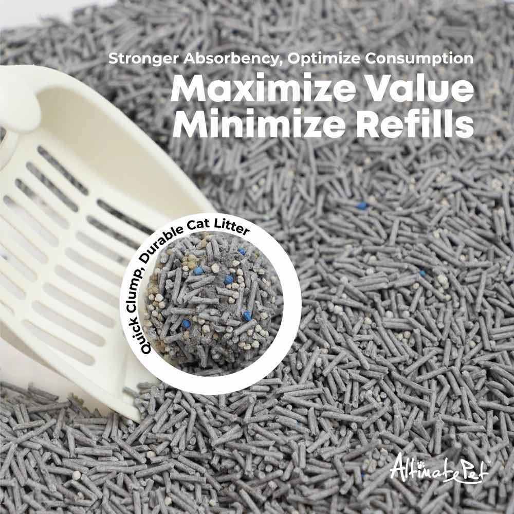 BUNDLE DEAL: Altimate Pet Charcoal Tofu & Bentonite Clumping Cat Litter 6L