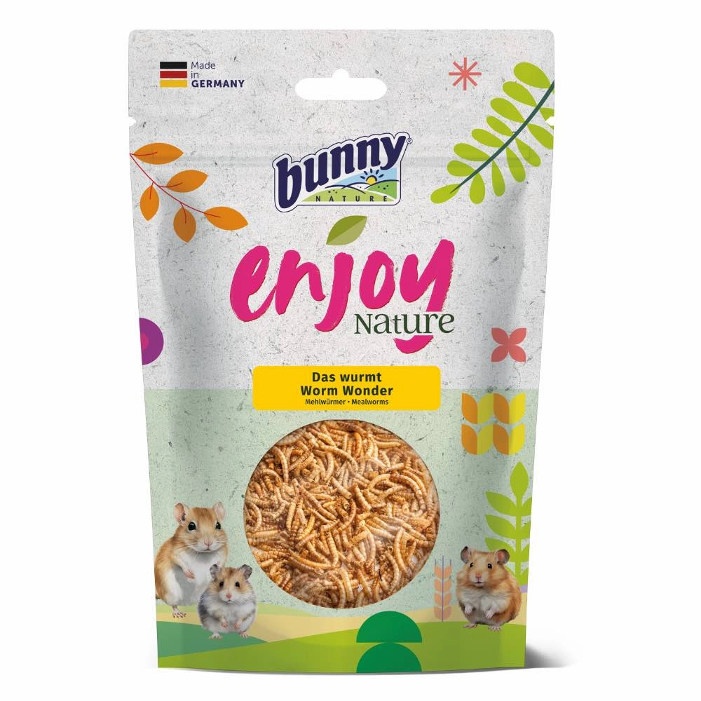 Bunny Nature EnjoyNature Worm Wonder Rabbit Treat 60g parrot cage,small bird perch,exotic pet bird