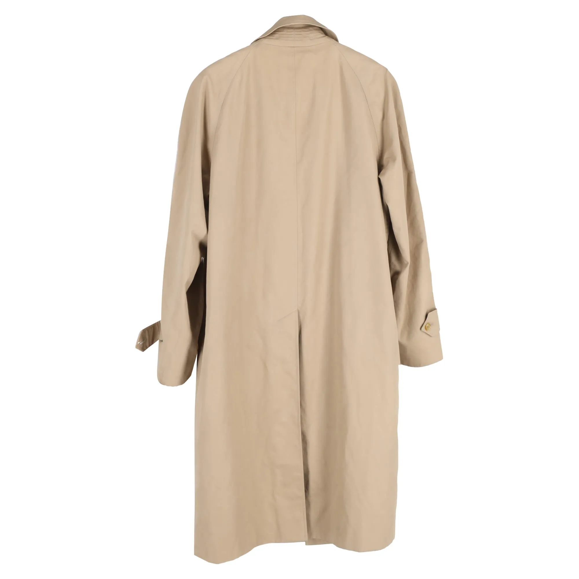 Burberry's Trench Coat in Beige Cotton