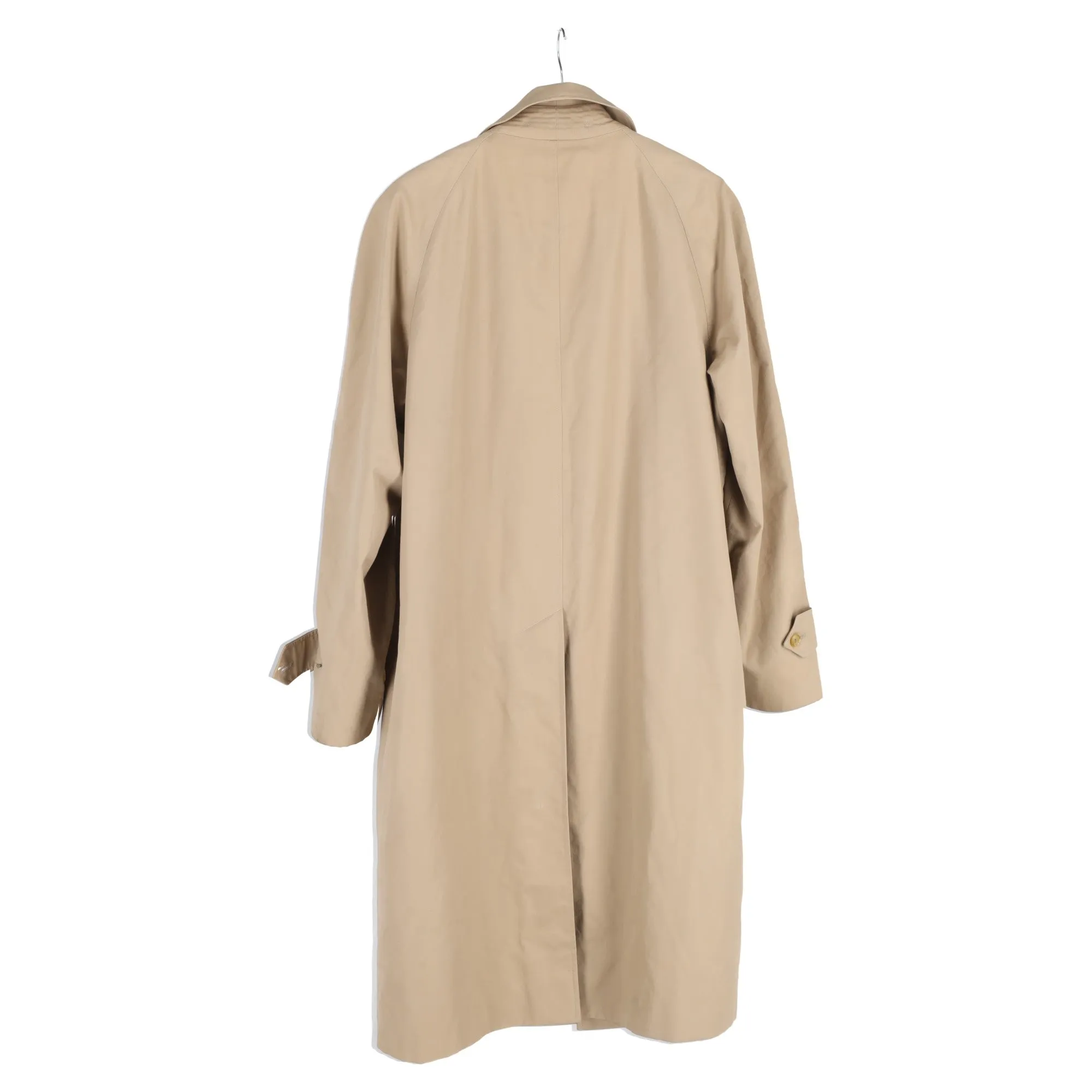 Burberry's Trench Coat in Beige Cotton