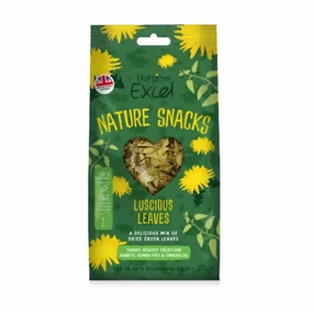 Burgess Excel Nature Snacks Luscious Leaves Treats For Small Animals 60g parrot cage,small bird perch,exotic pet bird