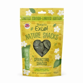 Burgess Excel Springtime Foreage Bakes With Lemon Balm & Elderflower For Rabbits & Guinea Pigs 60g parrot cage,small bird perch,exotic pet bird