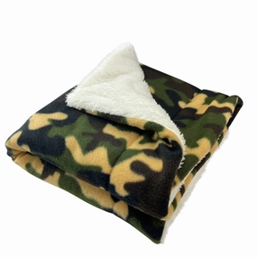 Camouflage Flannel Dog Blanket fleece dog blanket,soft dog throw,cozy pet blanket