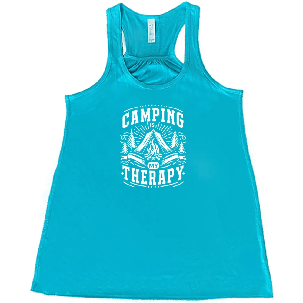 Camping Is My Therapy Shirt