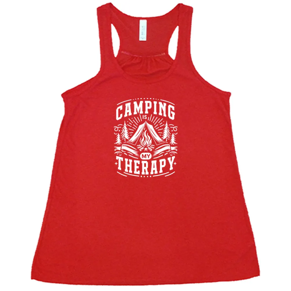 Camping Is My Therapy Shirt