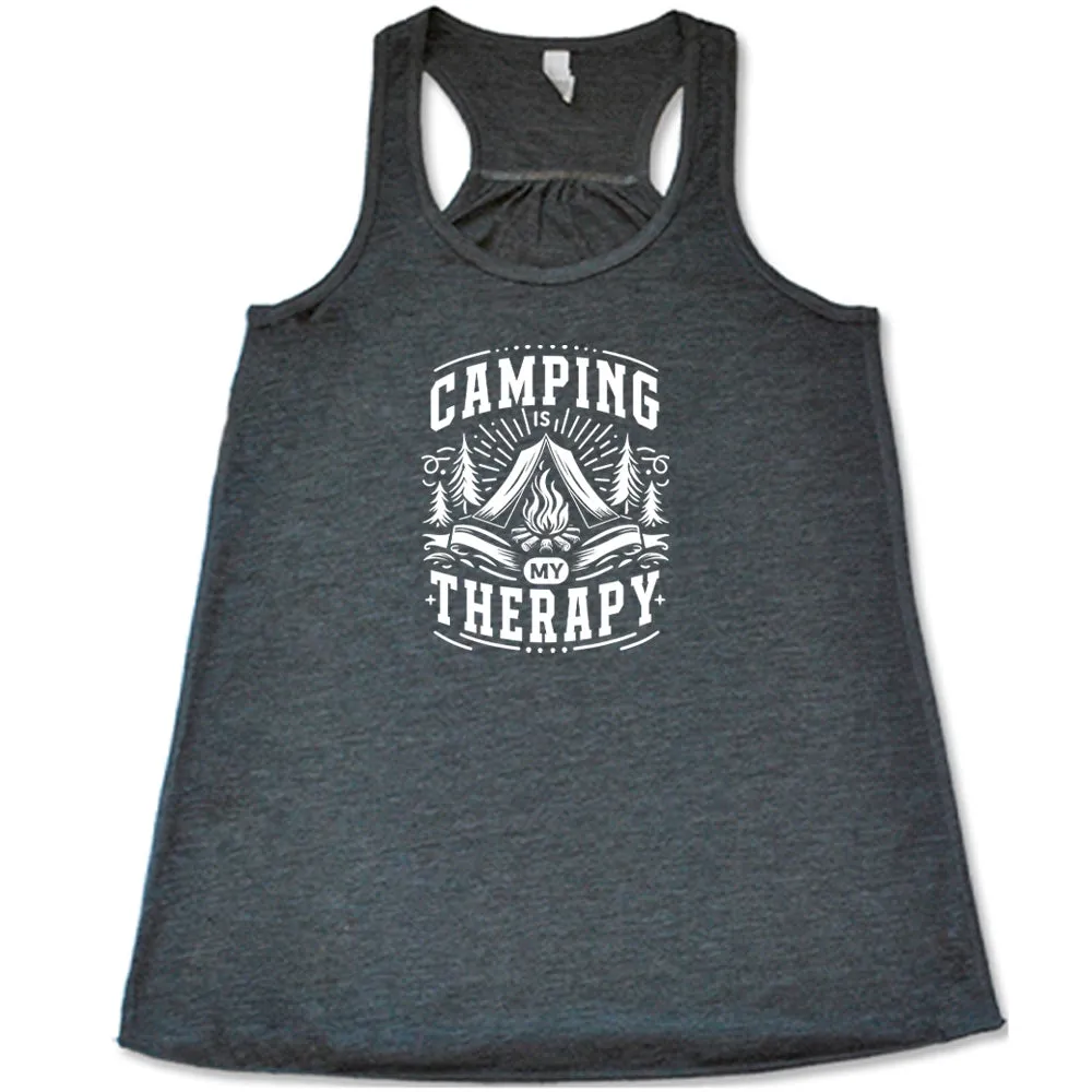 Camping Is My Therapy Shirt