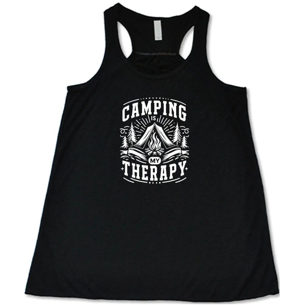 Camping Is My Therapy Shirt