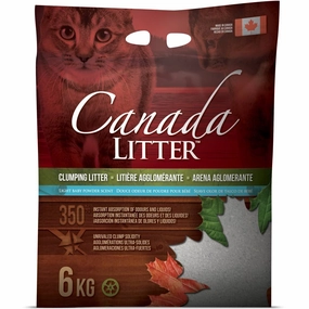 Canada Clumping Clay Cat Litter - Baby Powder  8kg clumping cat litter,natural cat litter,dust free cat litter