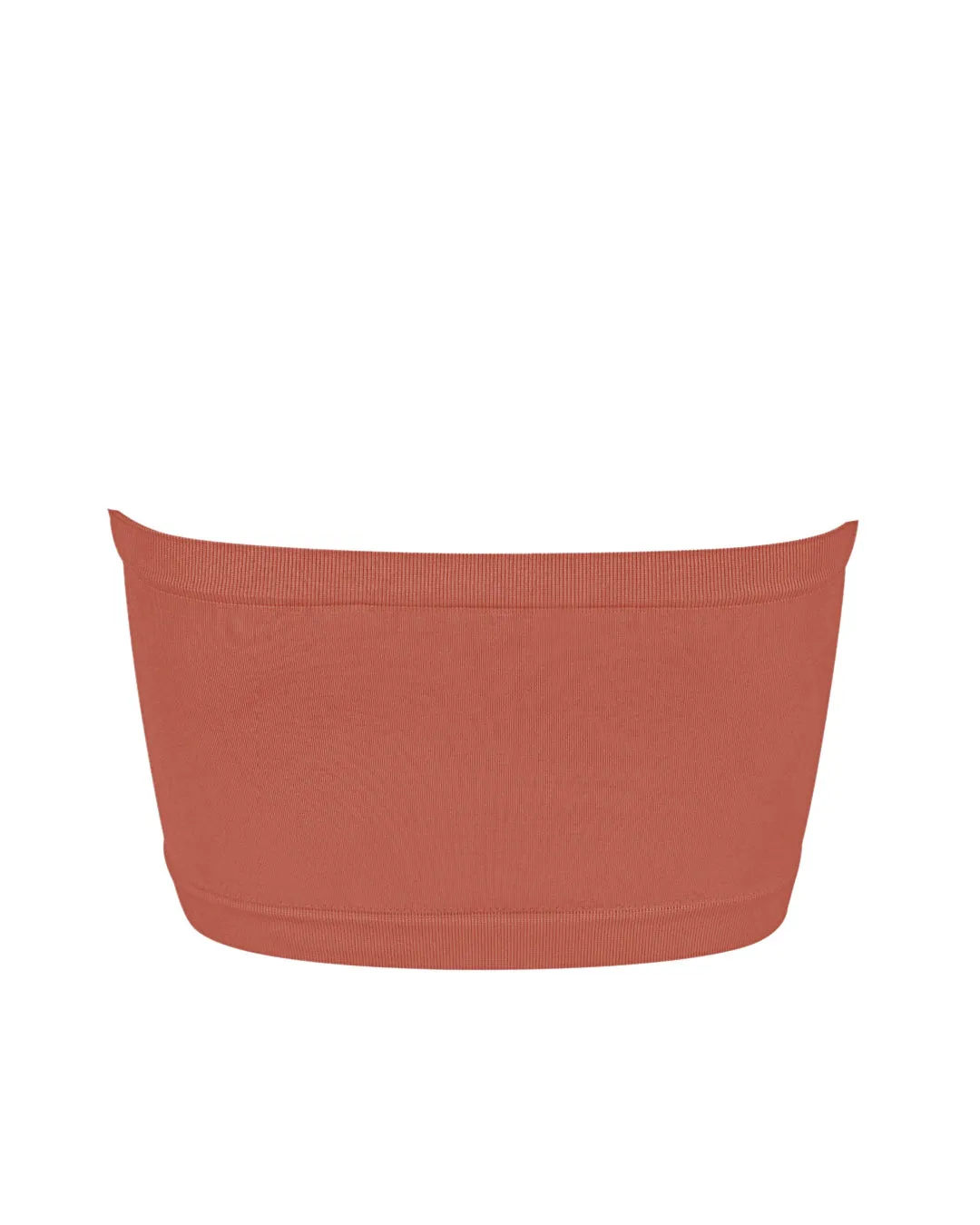 CAPTIVATING Bandeu Bra Top | Rusty Pink