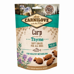 Carnilove Carp enriched with Thyme Soft Snack for Dogs meat dog treat,healthy dog snack,jerky for dogs